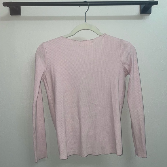 Urban Outfitter wrap front waffle long sleeve - Picture 2 of 2